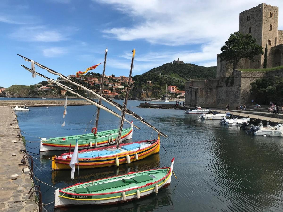 Appartamento Les Chênes-lièges d'Ambeille Collioure Esterno foto
