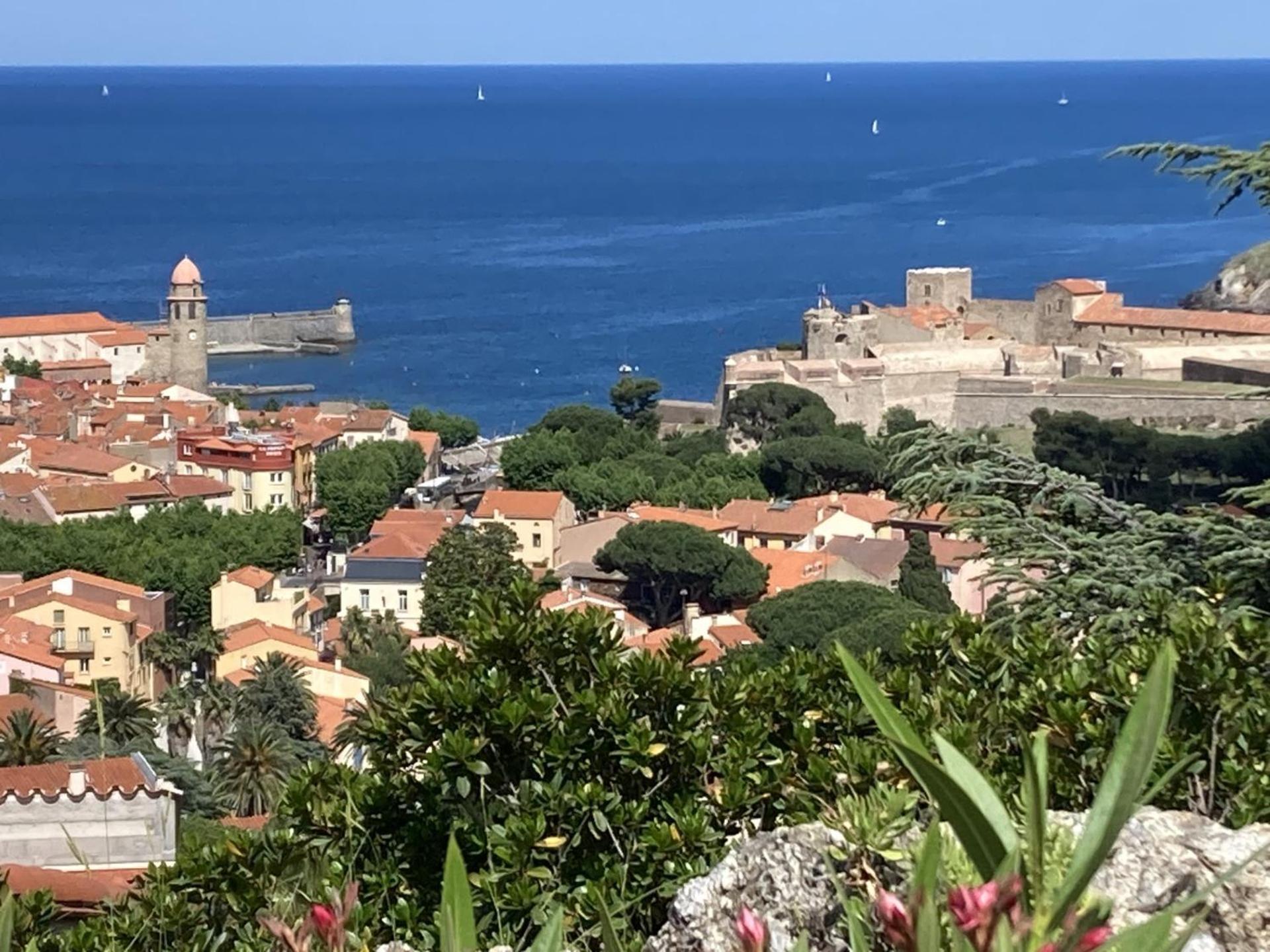 Appartamento Les Chênes-lièges d'Ambeille Collioure Esterno foto